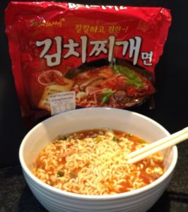 Samyang Kimchi Stew Ramyun Cooked