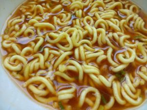 Nissin Korean Hot and Spicy Soup Close