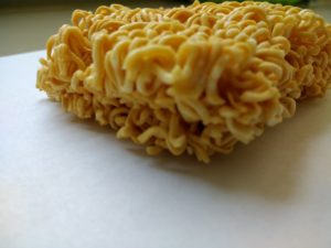 Ruski Beef Flavored Noodles Brick Close