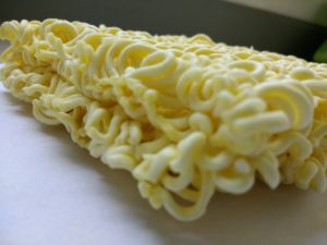 Paldo Teumsae Ramyun Noodle Brick Close